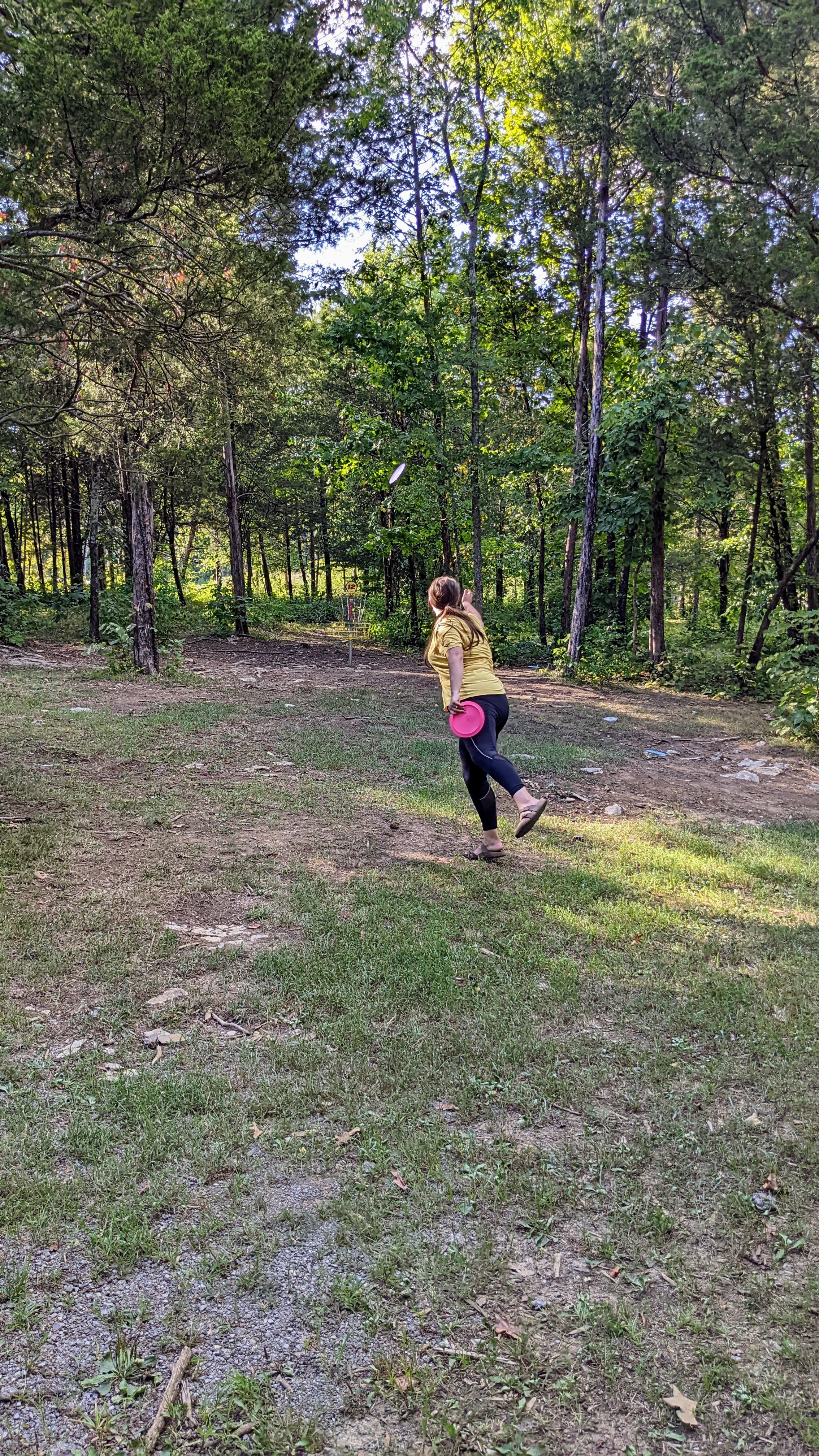 My best Disc Golf game, with my amazing Fiance